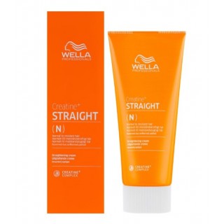 Крем для випрямлення нормального та неслухняного волосся Wella Professionals Creatine+ Straight N 200 мл