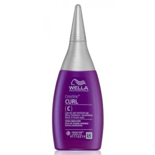 Лосьйон Wella Professionals Crea + Curl C/S Base для завивання фарбованого та чутливого волосся 75 мл