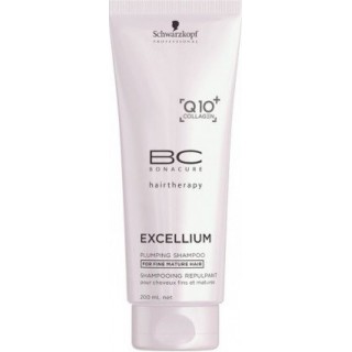 Шампунь ущільнюючий Schwarzkopf Bonacure Excellium Collagen Plumping Shampoo Q10 200 мл