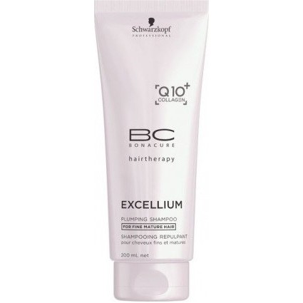 Шампунь ущільнюючий Schwarzkopf Bonacure Excellium Collagen Plumping Shampoo Q10 200 мл
