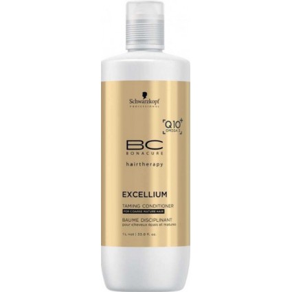 Кондиціонер для жорстких зрілих волосся Schwarzkopf Bonacure Excellium Taming Conditioner 1000 мл Кондиціонер для жорстких зрілих волосся Schwarzkopf Bonacure Excellium Taming Conditioner 1000 мл