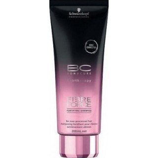 Безсульфатний шампунь Schwarzkopf Bonacure Fibre Force зміцнюючий 200 мл