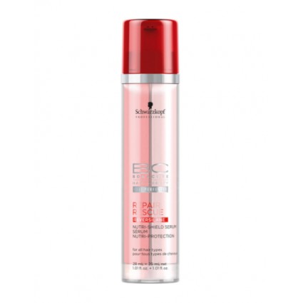 Подвійна сироватка для відновлення та захисту Schwarzkopf Professional BC Repair Resque Nutri-Shield 28х28 мл
