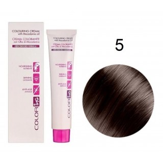 Крем-фарба для волосся Ing Professional Coloring Cream With Macadamia Oil 5 Світло-каштановий 60 мл