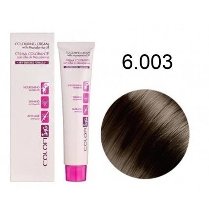Крем-фарба для волосся Ing Professional Coloring Cream With Macadamia Oil 6.003 Темно-русявий натуральний 60 мл