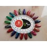 Гель-лак F.O.X gel-polish gold Cat Еye 003 салатовий з мікроблиском 6 мл