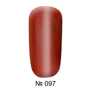 Гель-лак F.O.X gel-polish gold Cat Еye 097 темно-червоний 6 мл