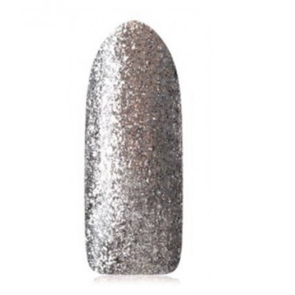 Гель-лак F.O.X gel-polish gold Brilliance 001 темне срібло 5 мл