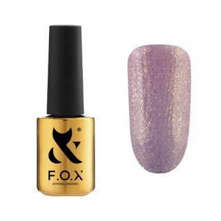 Гель-лак F.O.X gel-polish gold Diamond 003 рожево-ліловий 7 мл