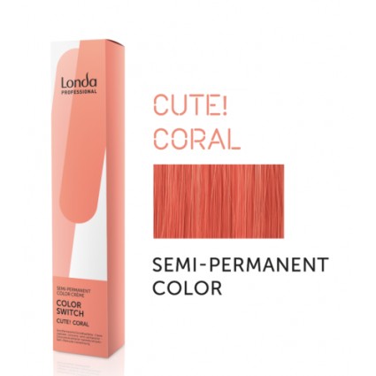 Крем-фарба прямої дії Londa Professional Color Switch Кораловий 80 мл