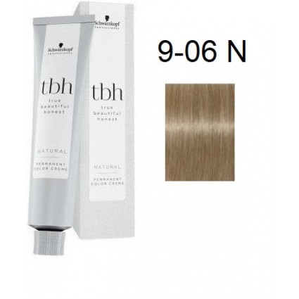 Перманентна фарба для волосся Schwarzkopf TBH Permane N 9-06 Дуже світлий блонд натуральний шоколадний 60 мл