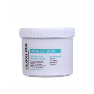 Відновлювальна арганова маска Luxliss Moisture Therapy Repair Mask 400 мл