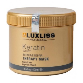 Маска з кератином LuxLiss Keratin Protein Repairing Hair Mask 400 мл