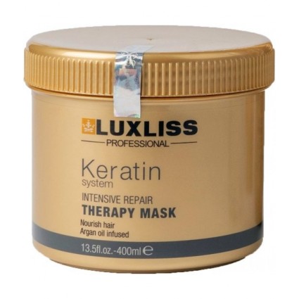 Маска з кератином LuxLiss Keratin Protein Repairing Hair Mask 400 мл