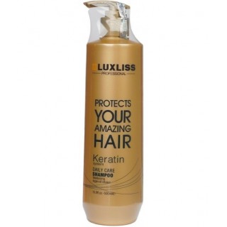 Шампунь із кератином LuxLiss Keratin Smoothing Daily Shampoo 500 мл