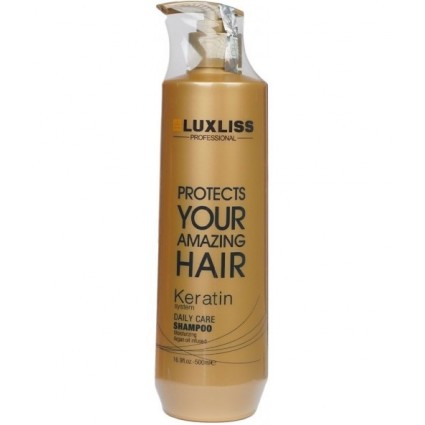 Шампунь із кератином LuxLiss Keratin Smoothing Daily Shampoo 500 мл