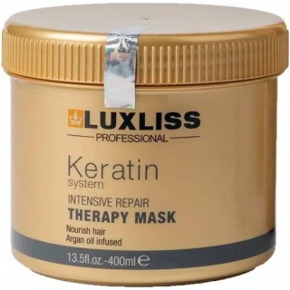 Відновлююча маска з кератином Luxliss Keratin Intensive Repair Therapy Mask 400 мл
