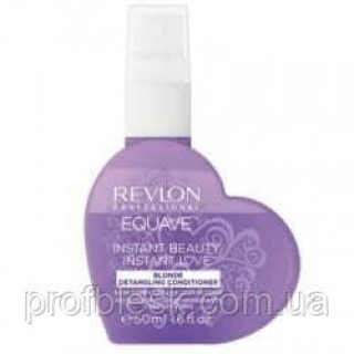 Koндициoнep 2-x фaзный для блoндиpoвaнныx вoлoc Revlon Equave 50 мл