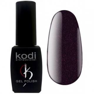 Гель-лак Kodi Professional BW 110 чорний з фіолетовим мікроблеском 8 мл