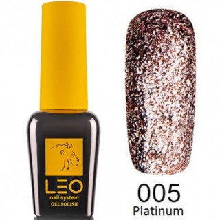 LEO 005 gel-polish platinum 9мл