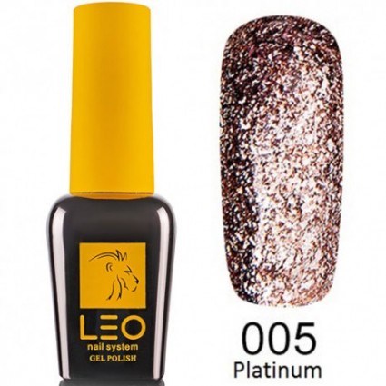 LEO 005 gel-polish platinum 9мл