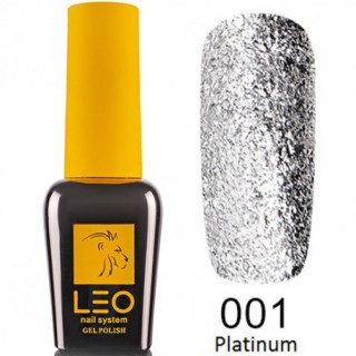 LEO 001 gel-polish platinum 9мл
