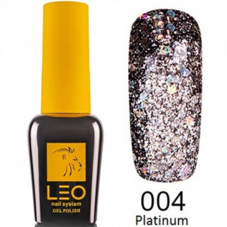 LEO 004 gel-polish platinum 9мл