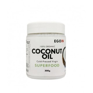 Кокосова олія EGOIN Cold-Pressed Virgin Coconut Oil 300 г