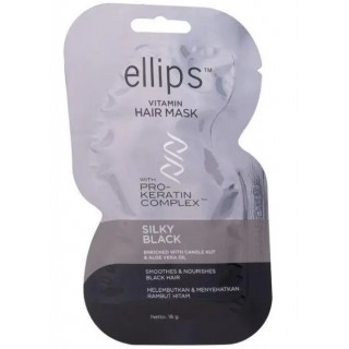 Маска для волосся Ellips Vitamin Hair Mask Silky Black 18 мл