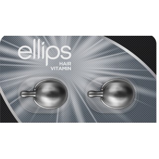 Вітаміни для волосся Ellips Silky Black 2*1