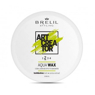 ART AQUA WAX №2 віск для ефекту мокрого волосся, 100мл Brelil
