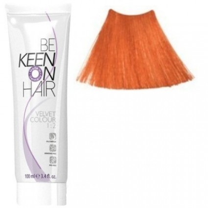 Крем-фарба без аміаку Keen Velvet Colour 8.44 мідно-золотистий блондин 100 мл