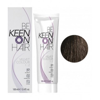 Безаміачна крем-фарба KEEN Velvet Colour 5.0 Шатен 100 мл