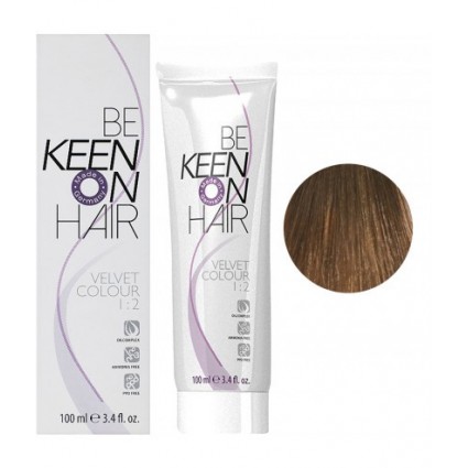Безамміачна крем-фарба KEEN Velvet Colour 7.0 Натуральний блондин 100 мл