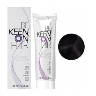 Безаміачна крем-фарба KEEN Velvet Colour 1.8 Синьо-чорний 100 мл