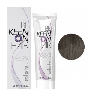 Безамміачна крем-фарба KEEN Velvet Colour 7.11 Натуральний інтенсивний попелястий блондин 100 мл