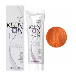 7.43 KEEN Крем-фарба для волосся VELVET COLOUR натуральний мідно-золотистий блондин