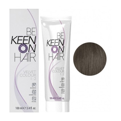 7.31 KEEN Крем-фарба для волосся VELVET COLOUR натуральний золотисто-попілястий блондин 7.31 KEEN Крем-фарба для волосся VELVET COLOUR натуральний золотисто-попілястий блондин