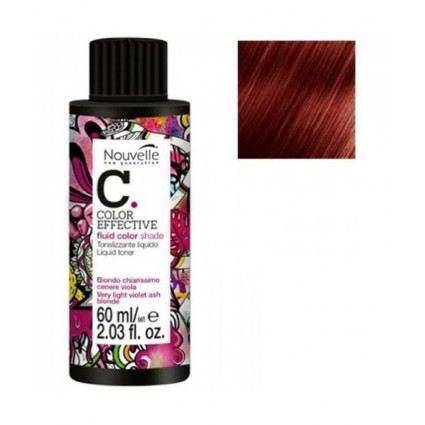 Демиперманентный барвник Nouvelle Liquid Toner 7.26 Блондин фіолетово-червоний 60 мл