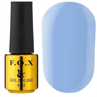 Гель-лак F.O.X gel-polish Love Song 557 блакитний 6 мл