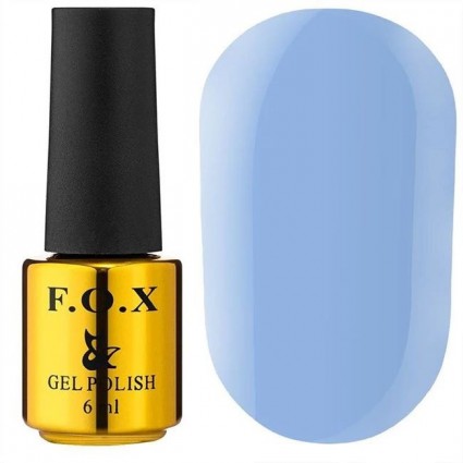 Гель-лак F.O.X gel-polish Love Song 557 блакитний 6 мл