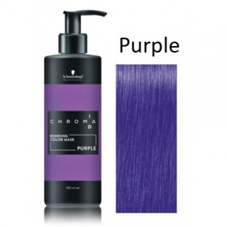 Тонуюча бондінг-маска для волосся Schwarzkopf Chroma ID Bonding Color Mask PURPLE Фіолетова 280 мл
