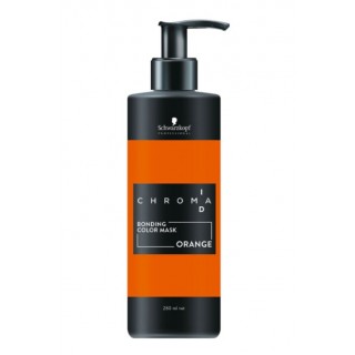 Тонуюча бондінг-маска для волосся Schwarzkopf Chroma ID Bonding Color Mask Chroma ID ORANGE Помаранчева 280 мл