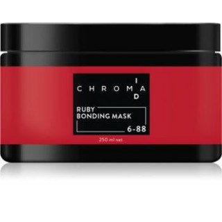Тонуюча бондінг-маска Schwarzkopf Chroma ID Bonding Color Mask 6-88 Темно-русявий Екстра Червоний 250 мл