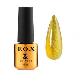 Гель-лак F.O.X gel-polish gold Quartz Cat Eye 002 жовте золото 6 мл