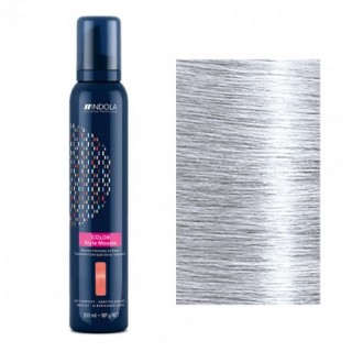 Myc для фарбування волосся Indola Color Style Mousse перловий сірий 200 мл