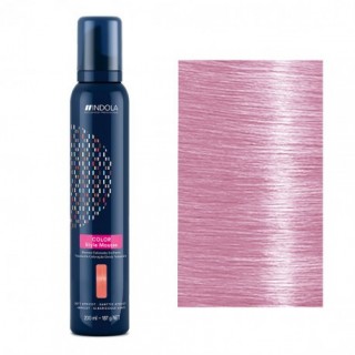 Myc для фарбування волосся Indola Color Style Mousse полунично-рожевий 200 мл