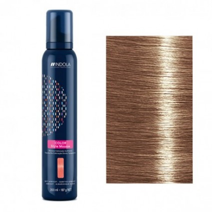 Myc для фарбування волосся Indola Color Style Mousse середньо-коричневий 200 мл