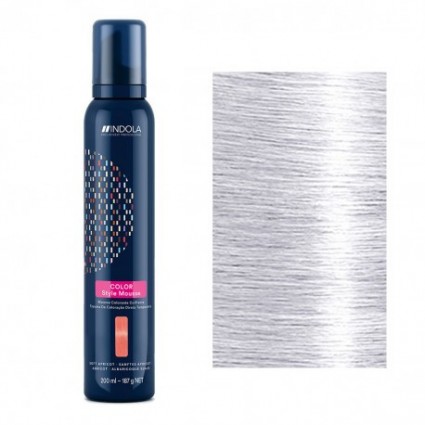 Myc для фарбування волосся Indola Color Style Mousse срібний 200 мл