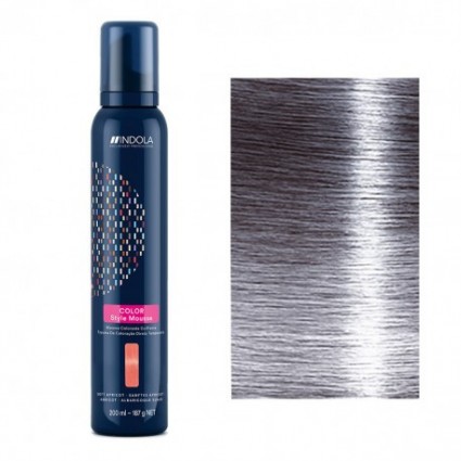 Myc для фарбування волосся Indola Color Style Mousse антрацит 200 мл